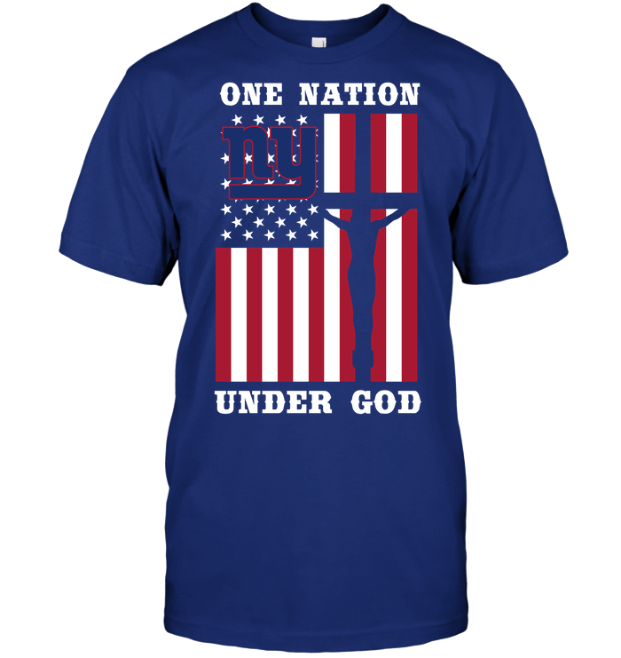 New York Giants "one Nation Under God" T-Shirt